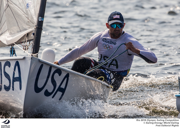 Caleb Pain-Finn-USA-Rio-photo by Sailing Energy / World Sailing