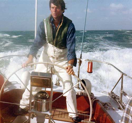 Gary Jobson in the infamous Fastnet Race